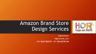 Unlock Your Brand's Potential with Amazon Brand Store Design Services