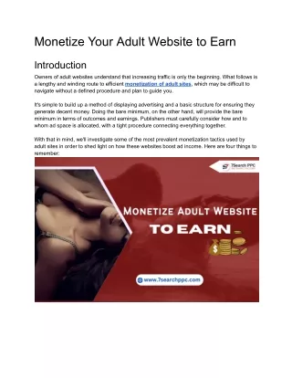 Monetize Your Adult Website to Earn (1)