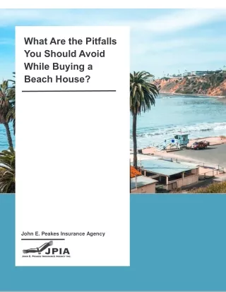 What Are the Pitfalls You Should Avoid While Buying a Beach House
