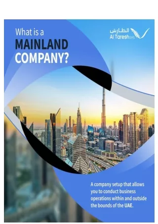 A Comprehensive Guide to Company Formation in Dubai