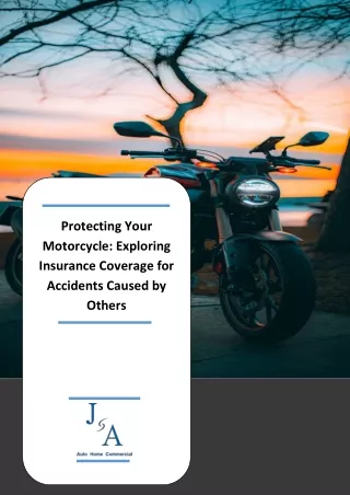 Protecting Your Motorcycle Exploring Insurance Coverage for Accidents Caused by Others