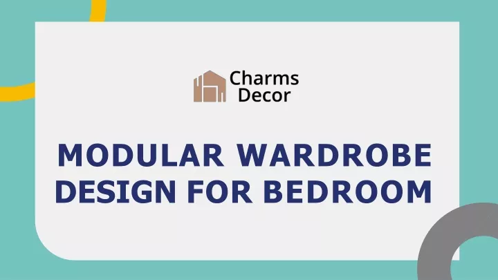 modular wardrobe design for bedroom