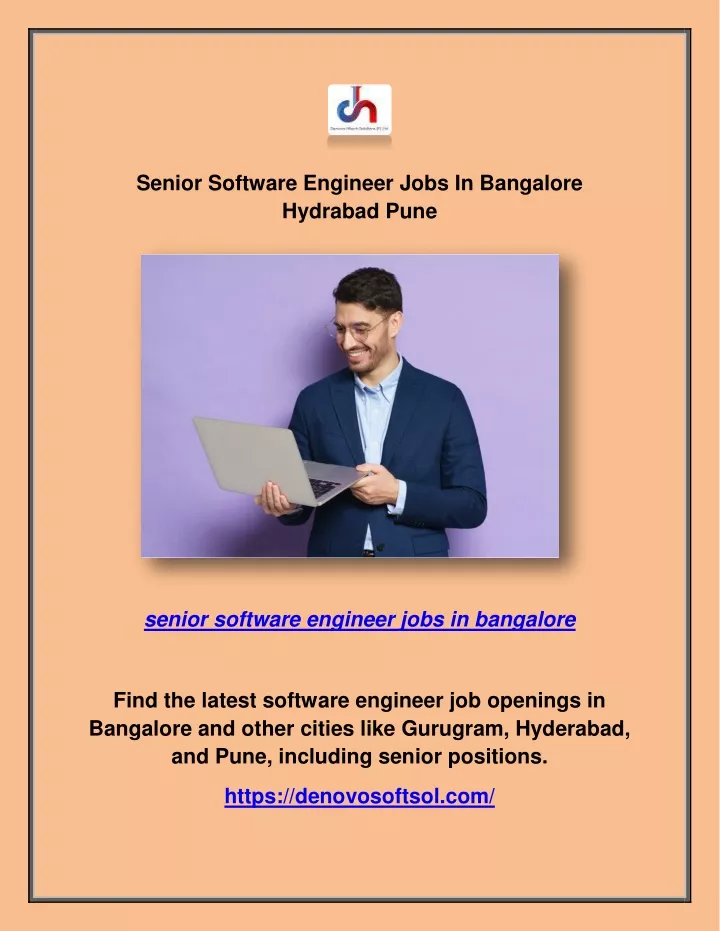 senior software engineer jobs in bangalore