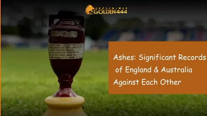 ashes significant records of england australia