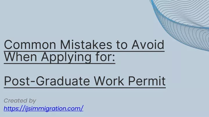 common mistakes to avoid when applying for post