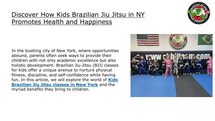 discover how kids brazilian jiu jitsu