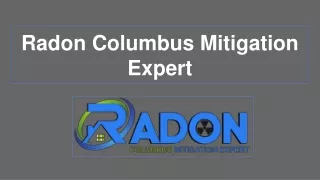 Radon Columbus Mitigation Expert