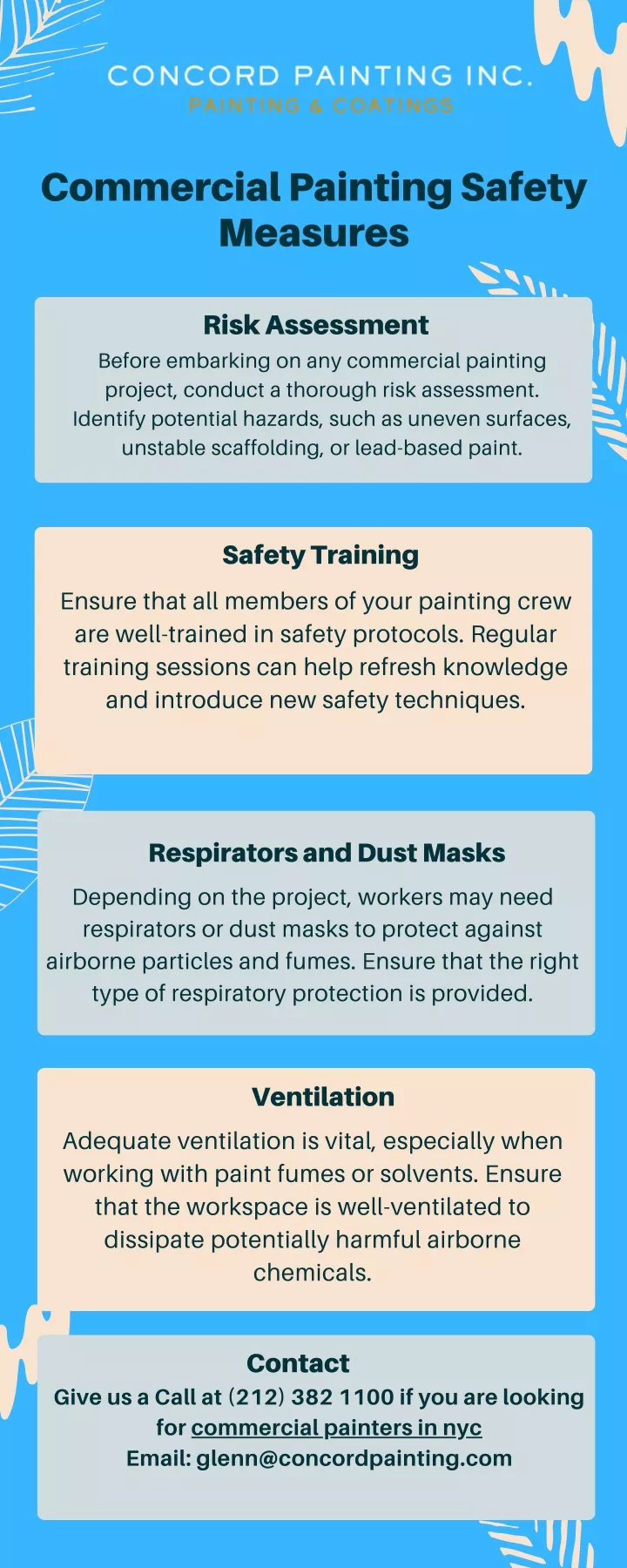 commercial painting safety measures