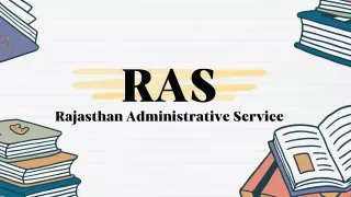 RAS-Rajasthan Administrative Service