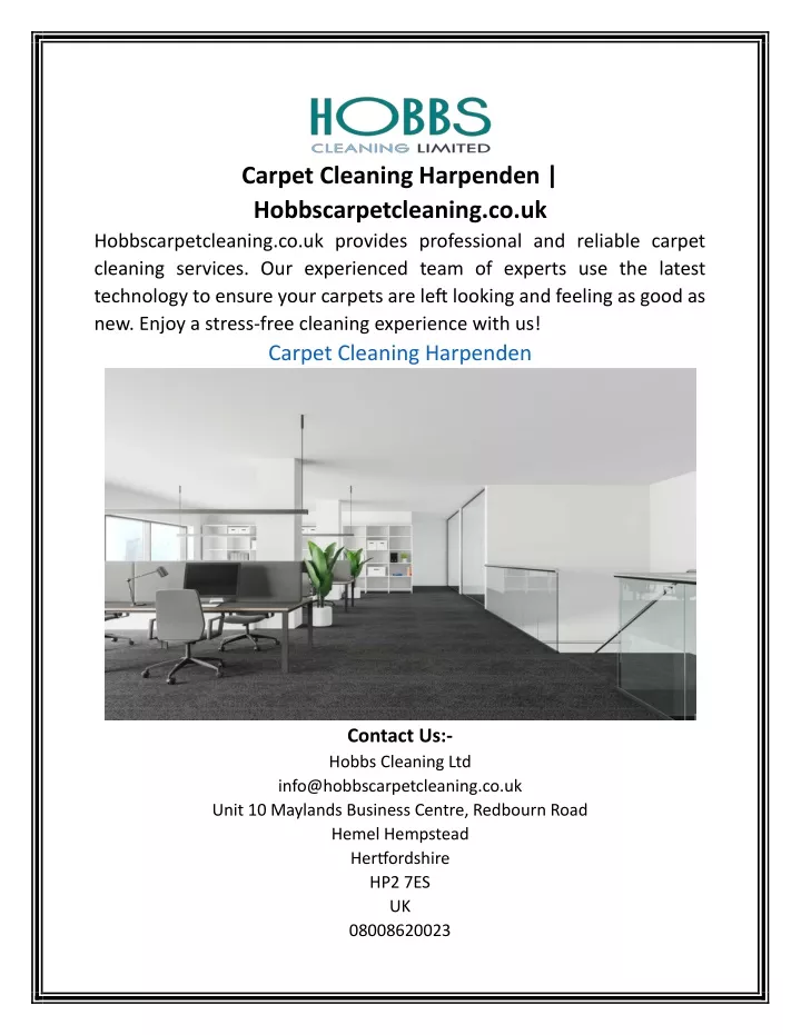 carpet cleaning harpenden hobbscarpetcleaning