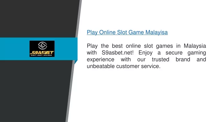 play online slot game malayisa play the best