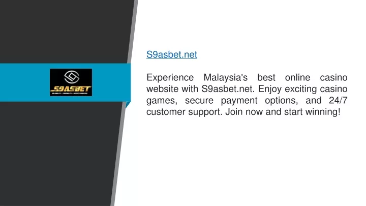 s9asbet net experience malaysia s best online