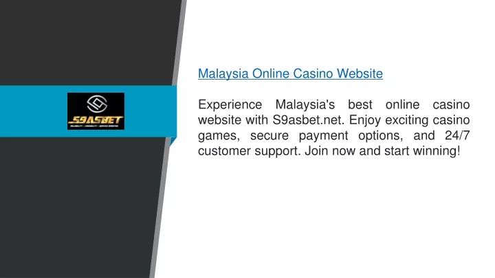 malaysia online casino website experience