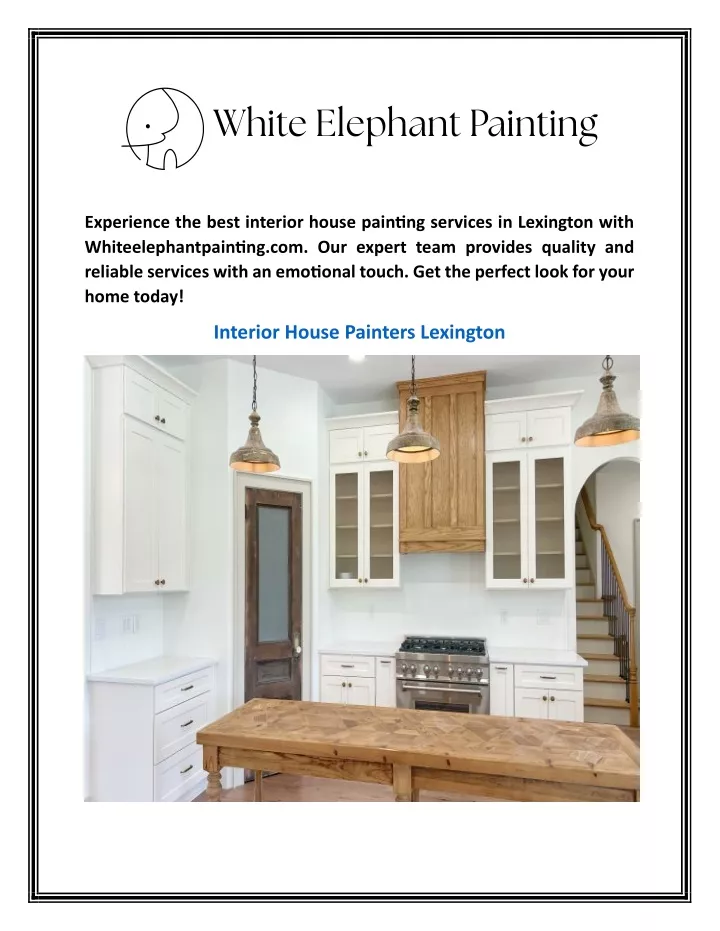 PPT Interior House Painters Lexington