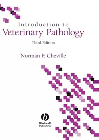 PDF/READ Introduction to Veterinary Pathology