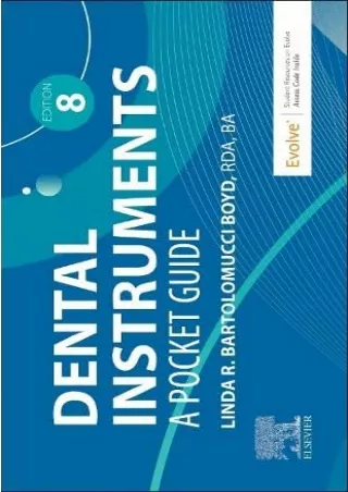 [PDF READ ONLINE] Dental Instruments: A Pocket Guide