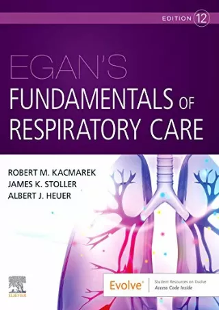 DOWNLOAD/PDF Egan's Fundamentals of Respiratory Care