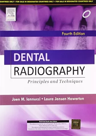 PDF_ Dental Radiography Principles and Techniques (English) 4th Edition