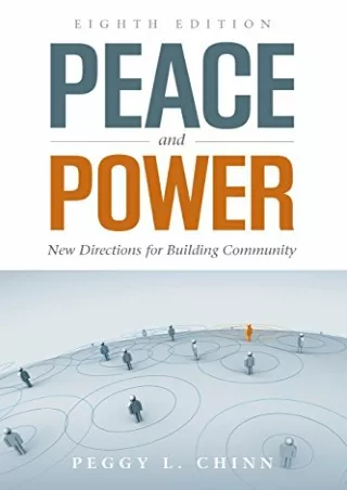 PDF_ Peace and Power: New Directions for Building Community: New Directions for