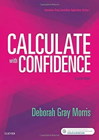 [PDF READ ONLINE] Calculate with Confidence