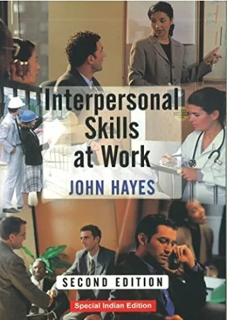 $PDF$/READ/DOWNLOAD Interpersonal Skills at Work