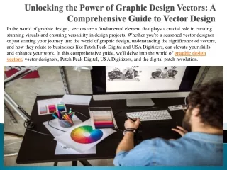 Unlocking the Power of Graphic Design Vectors A Comprehensive Guide to Vector Design