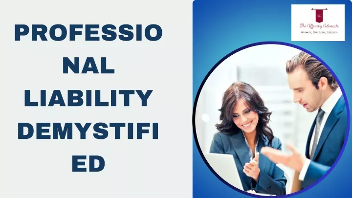 professional liability demystified