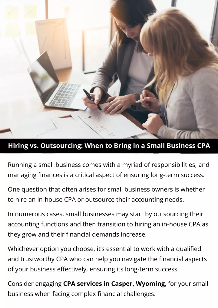 hiring vs outsourcing when to bring in a small