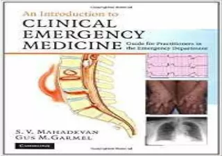 DOWNLOAD️ FREE (PDF) An Introduction to Clinical Emergency Medicine: Guide for Practitioners in the Emergency Department