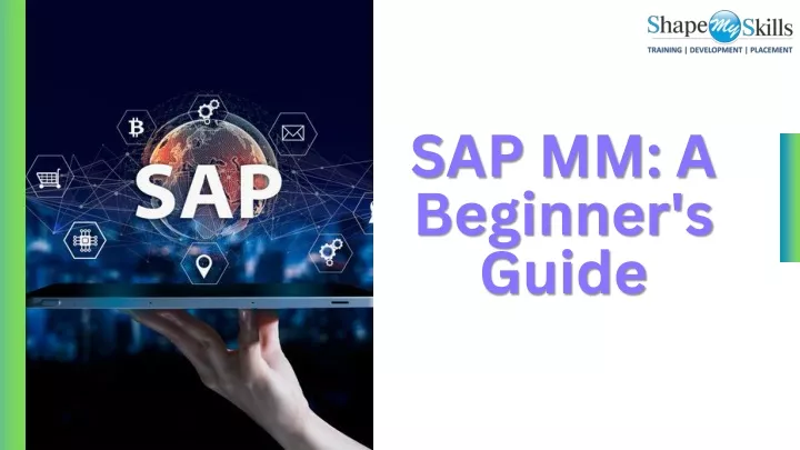sap mm a beginner s guide