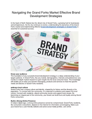 Navigating the Grand Forks Market Effective Brand Development Strategies