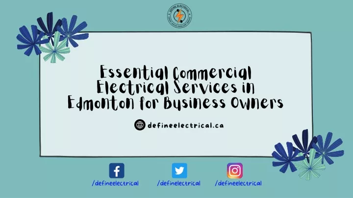 essential commercial electrical services