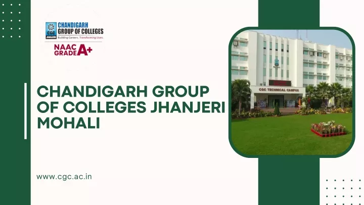 chandigarh group of colleges jhanjeri mohali