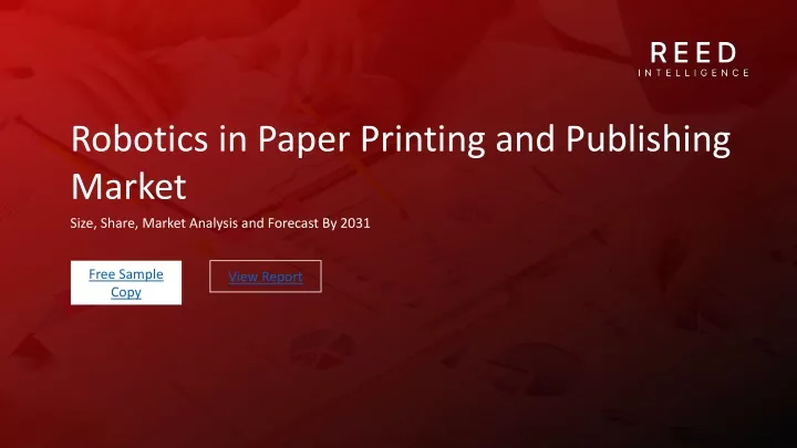 robotics in paper printing and publishing market