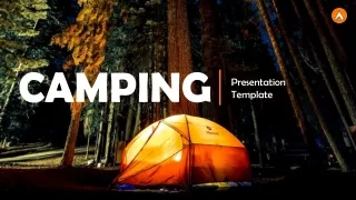 Download Camping  Template in Best Presentation Design agency |Slideceo