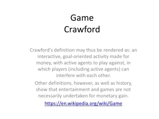 game crawford