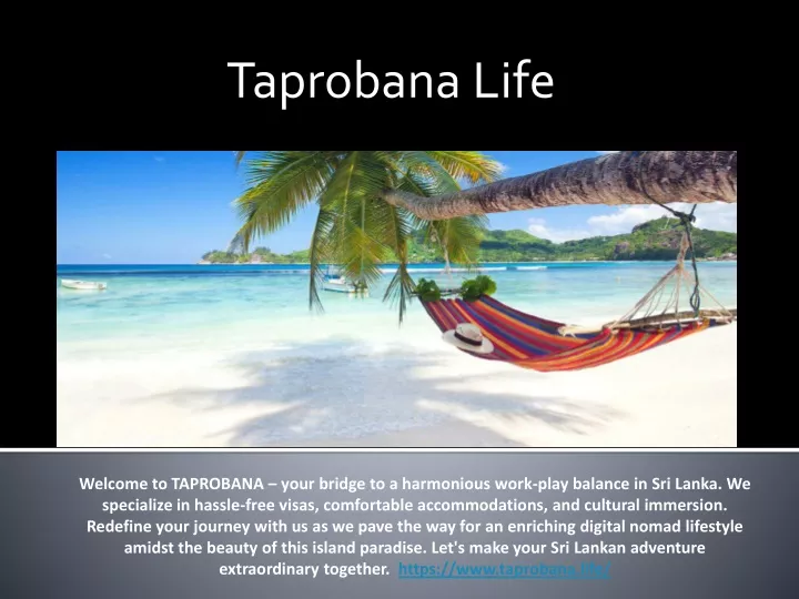 taprobana life