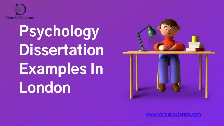 psychology dissertation examples in london