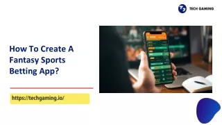 How To Create A Fantasy Sports Betting App?