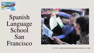 Learn Spanish in San Francisco with WEEKEND en español