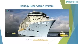 holiday reservation system