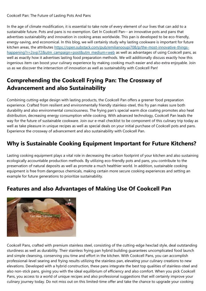 cookcell pan the future of lasting pots and pans