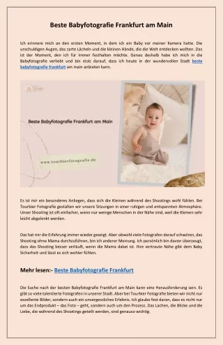 beste babyfotografie frankfurt am main