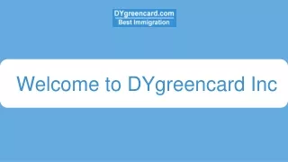 Effortless Green Card Renewal Guide | DYgreencard Inc