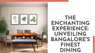 Dining Table on rent in Bangalore