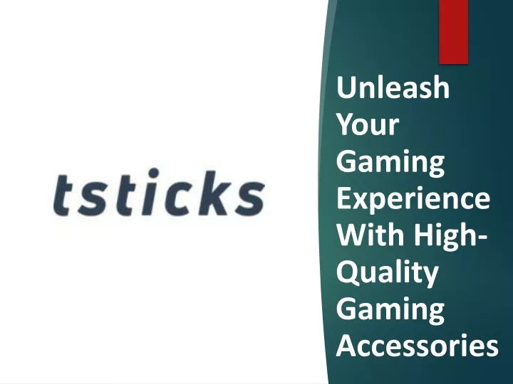 unleash your gaming experience with high quality gaming accessories