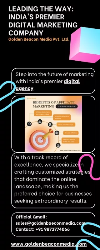 Leading the Way India's Premier Digital Marketing Company
