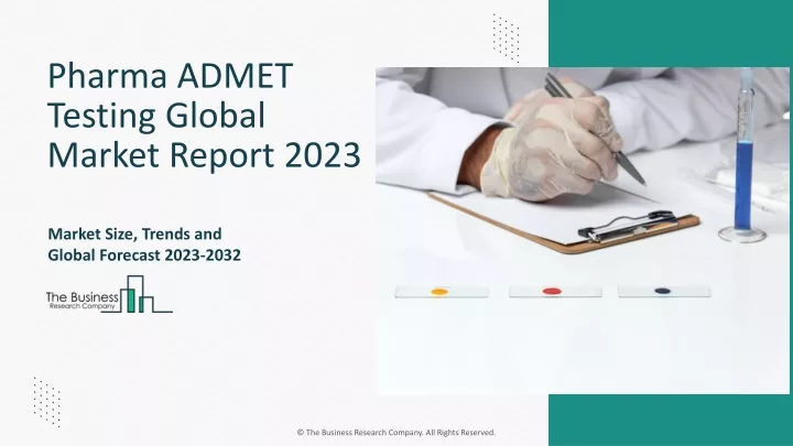 pharma admet testing global market report 2023