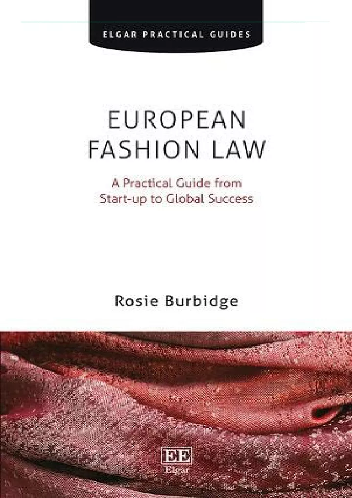 european fashion law a practical guide from start