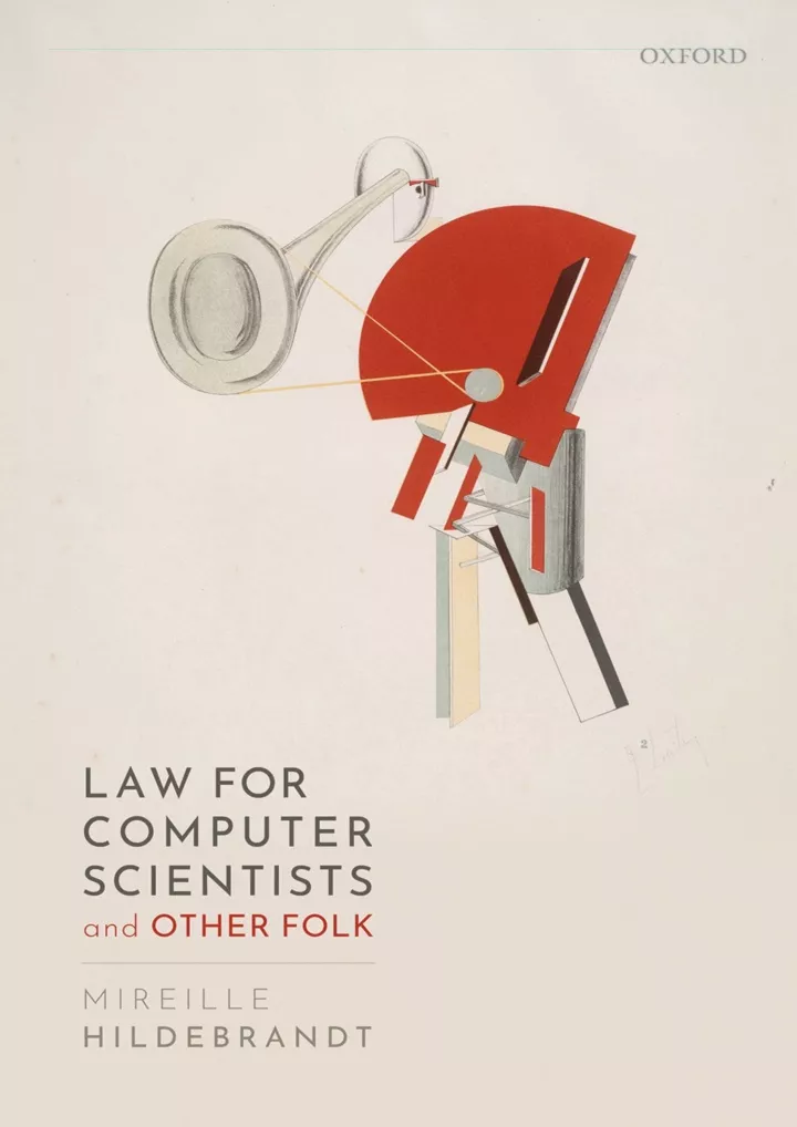 law for computer scientists and other folk